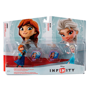Set Infinity Frozen: Elsa + Anna + 2 Power Discs