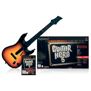 Guitar Hero 5 + Guitarra inalambrica