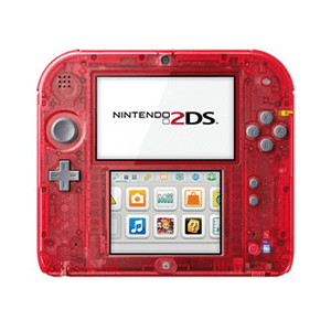 Nintendo 2DS Trasparente Roja
