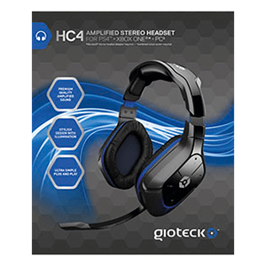 Auriculares Gioteck HC4 PS4-PC-TEL