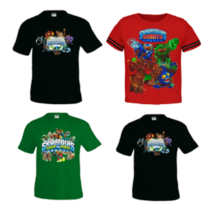 Camiseta niño Skylanders Roja/Azul (Surtido)