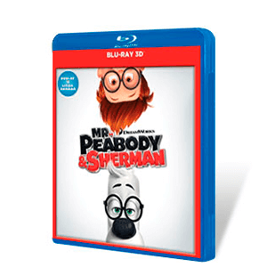 Las Aventuras de Mr. Peabody & Sherman Bluray + Bluray 3D