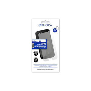 Set de Protección de Pantalla para Galaxy S4 Khora