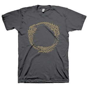 Camiseta Elder Scrolls Logo Negra Talla M