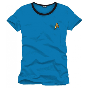 Camiseta Star Trek Azul Talla M Camiseta Star Trek Azul Talla M