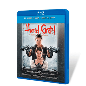 Hansel & Gretel Cazadores de Brujas Bluray + DVD