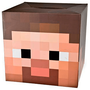 Cabeza de Cartón Steve (Minecraft)