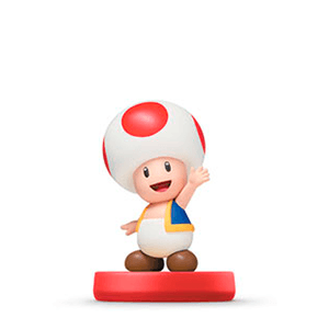 Figura Amiibo Toad - Coleccion Super Mario