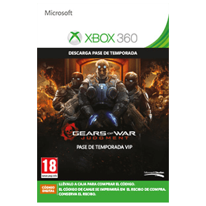 Surgir Ese Perenne Gears of War Judgment Season Pass (X360). Prepagos: GAME.es