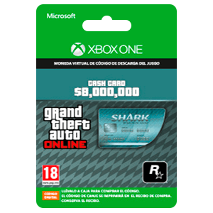 Grand Theft Auto V Megalodon Shark Cash Card (XONE) para Xbox One en GAME.es