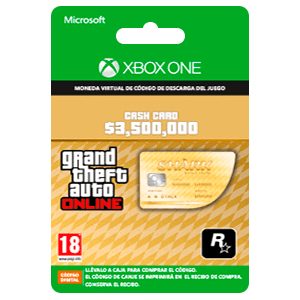Grand Theft Auto V Whale Shark Cash Card (XONE)