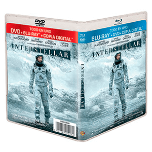 Interstellar Bluray + DVD + Copia Digital