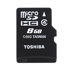 Memoria 8GB microSDHC Class4 Android Toshiba