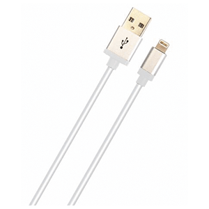 Cable Usb Lightning Blanco para iPhone 5-6 Khora
