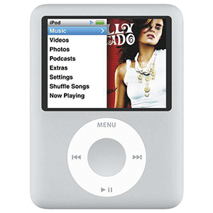 iPod Nano 3ª Gen 4Gb (Plata)