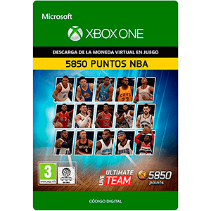 NBA Live 16: LUT 5850 NBA Points Pack Xbox One