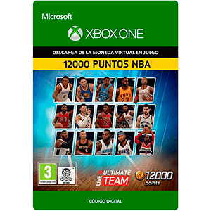 NBA Live 16: LUT 12000 NBA Points Pack Xbox One