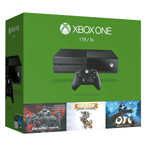 Xbox One 1TB + Rare Replay + Ori and The Blind Forest + Gears of War