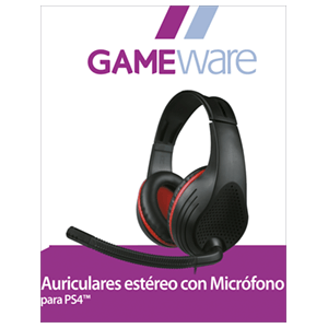 Auriculares Estéreo con Micrófono GAMEware
