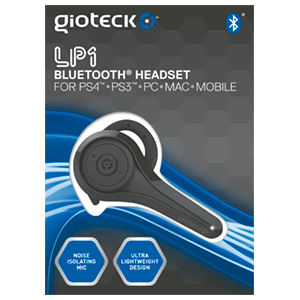 Auricular Gioteck LP1 Bluetooth Negro