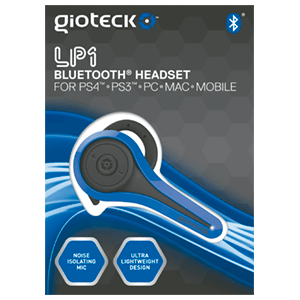 Auricular Gioteck LP1 Bluetooth Azul