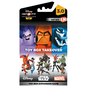 Disney Infinity 3.0 Toy Box Game Piece Takeover