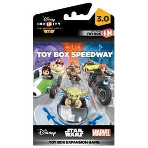 Disney Infinity 3.0 Toy Box Game Piece Speedway