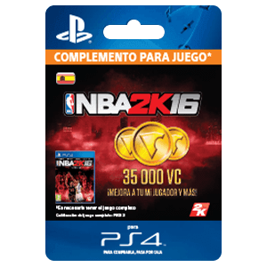 NBA 2K16 35000 VC PS4 NBA 2K16 35000 VC PS4