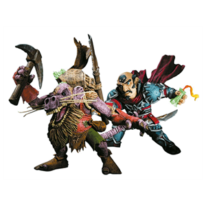 Figura World of Warcraft Pícaro Gnomo vs Kobold