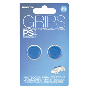 Controller Grips Azules PS4-XONE-PS3-X360 Woxter para Playstation 3, Playstation 4, Xbox 360, Xbox One en GAME.es