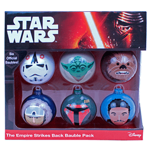 Bolas de Navidad Star Wars: El Imperio Contraataca