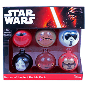 Bolas de Navidad Star Wars: El Retorno del Jedi
