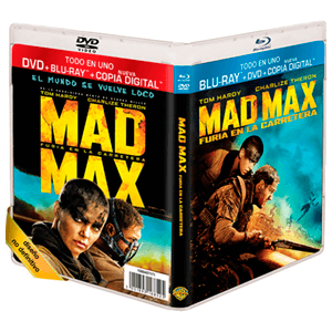 Mad Max Furia en la Carretera Bluray + DVD + Copia Digital