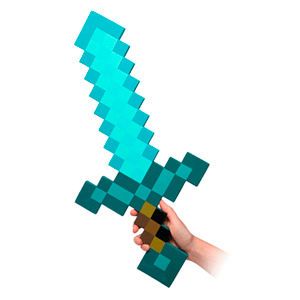 Espada de Espuma de Diamante Minecraft