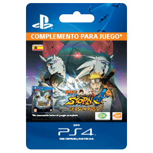 Naruto Shippuden Ultimate Ninja Storm 4 Season Pass Ps4 Prepagos Game Es