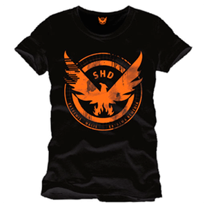 Camiseta The Division Negra SHD Logo Talla L