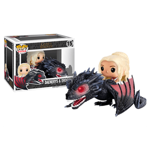 Figura POP Juego de Tronos: Daenerys con Drogon Figura POP Juego de Tronos: Daenerys con Drogon