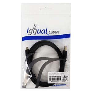 Iggual Cable Usb 2.0 A-Minib 5P.  1.8 Metros