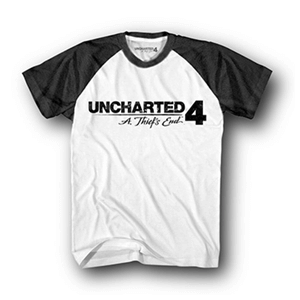 Camiseta Uncharted 4 Logo Talla XL