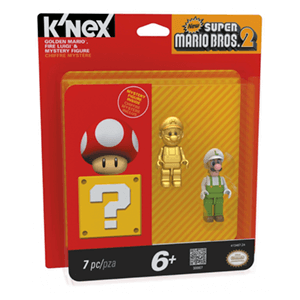 Pack de 3 Figuras Mario KNEX Super Mario Bros 2