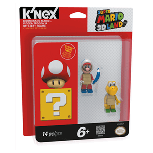 Pack de 3 Figuras Mario KNEX Super Mario 3D Land