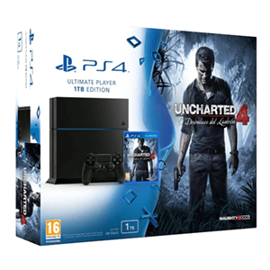 Playstation 4 1Tb + Uncharted 4