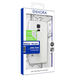 Carcasa flexible Transparente Galaxy S5 Mini Khora