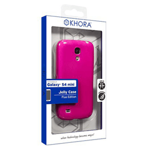 Carcasa flexible Magenta Galaxy S4 Mini Khora