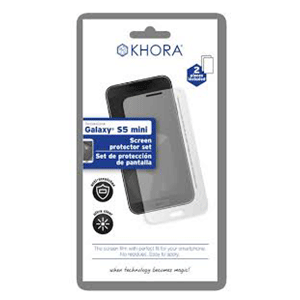 Set de Protección de Pantalla para Galaxy S5 Mini Khora