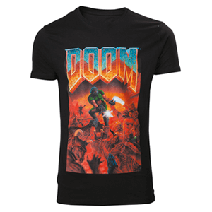 Camiseta Doom Boxart Talla M