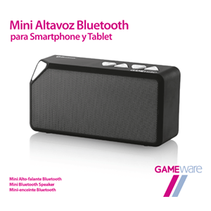 Mini Altavoz Bluetooth GAMEware