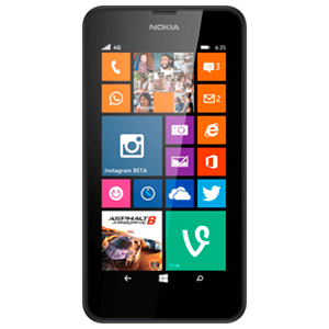 Nokia Lumia 635 8Gb (Negro) - Vodafone -