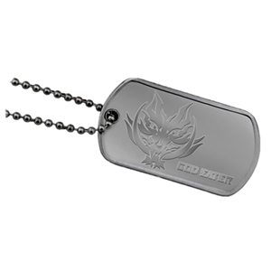 Chapa metálica de identificación God Eater 2 Chapa metálica de identificación God Eater 2
