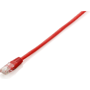 Cable Ethernet Categoria 6 color rojo 1M